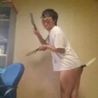 調理器具でアクロバティック