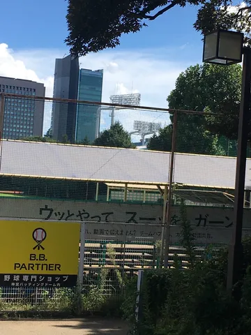 都会に佇む野球の聖地