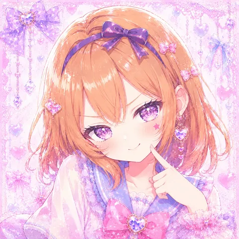ゆめかわ♡キラキラ少女