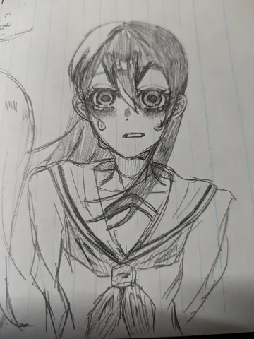 雨粒のような瞳の少女