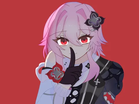 秘密を囁く、紅い瞳の少女
