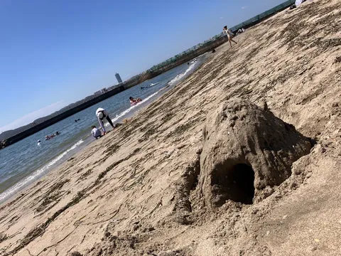砂の冒険、海辺の夏休み