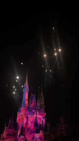 魔法の夜、空に咲く光の華