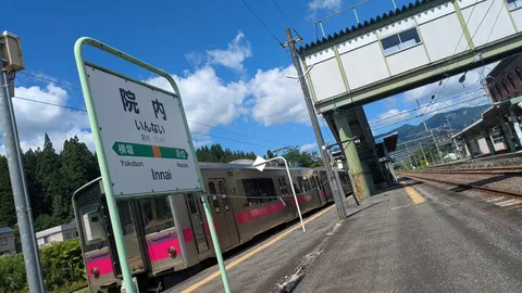 線路と風が運ぶ旅情