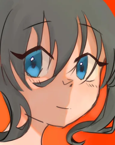 透き通る青い瞳の輝き