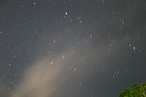 星屑を纏う、夜の帳