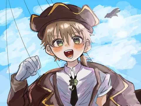 空に浮かぶ冒険家