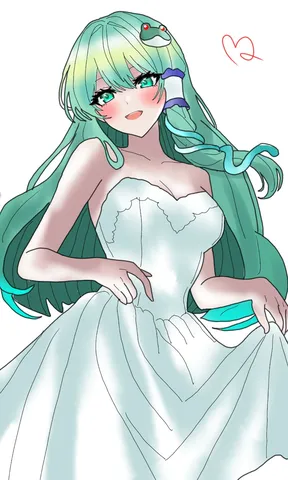 透ける春の夢衣装