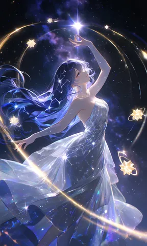 星の軌道にほどける光