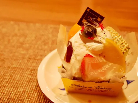 秋色の華やかなデザート