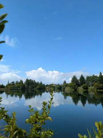 湖が空をコピーした日