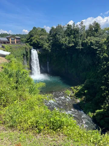 緑と水が作る清涼風景