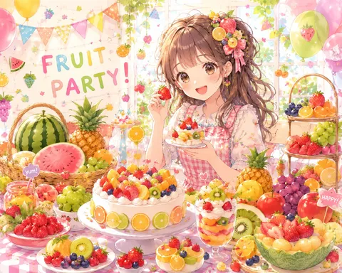 彩り豊かなフルーツの楽園