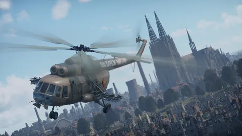 空を滑る巨機の影