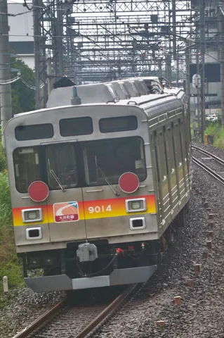 大町線、9014号車、静かなる疾走