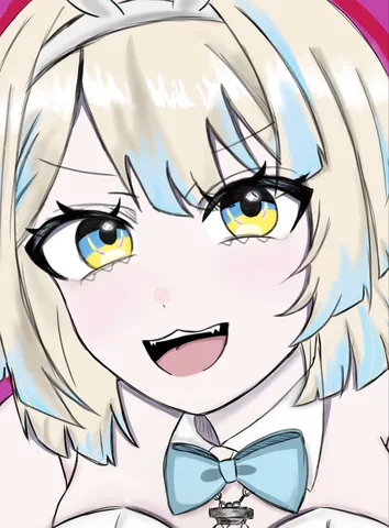 鮮やかな瞳が印象的な笑顔