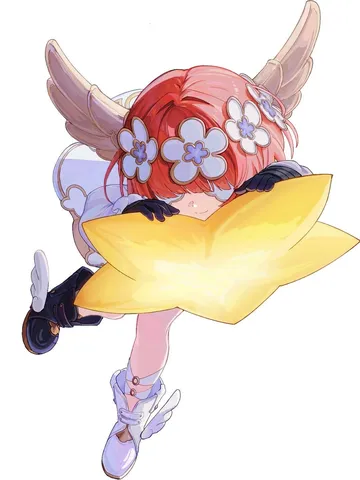 星で顔隠しちゃった