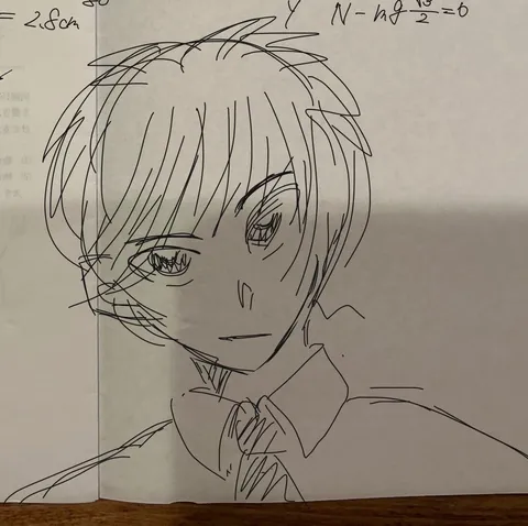 風の囁きを感じる肖像
