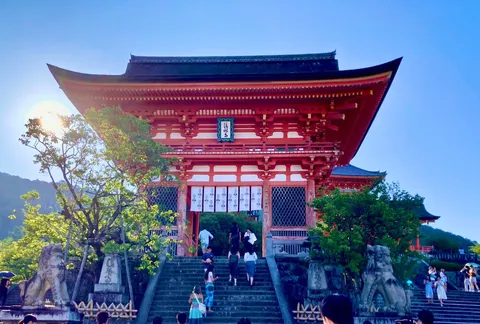 夏の日の古都の風情