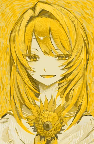 ひまわり同盟結成！見事な黄色です