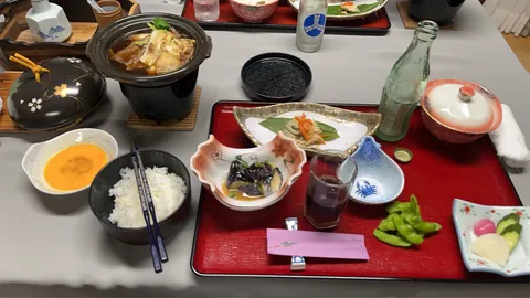 旅先での懐石風和食