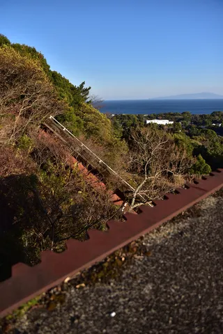 視線の先に広がる水平線