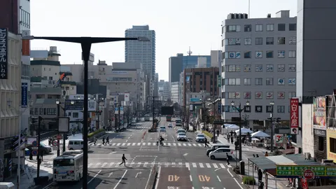 日常が続く、都市の風景