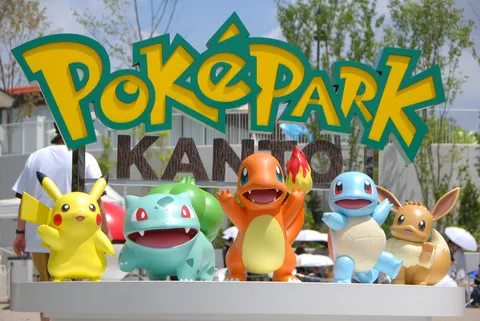 ポケモンたちがお出迎え！