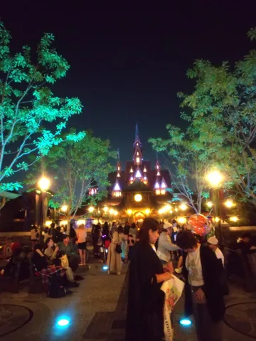 幻想的な夜の魔法