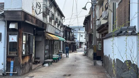 路地裏の静かな時間