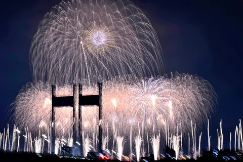 夜空を埋め尽くす光の狂宴