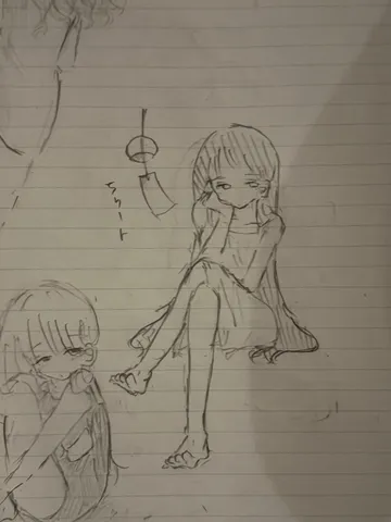 眠そうな午後の座り風景