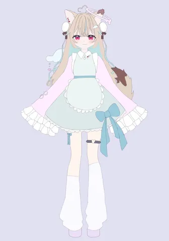 ふんわり世界を纏うメイド風