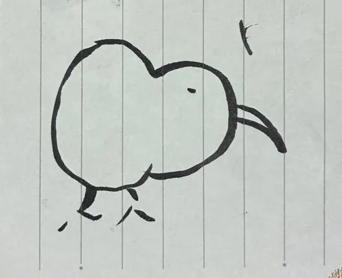鳥か？キウイか？謎の生き物