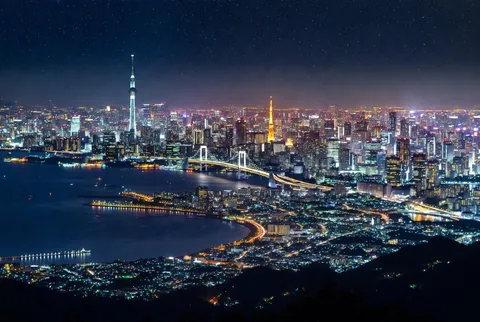 星降る都市の煌めき