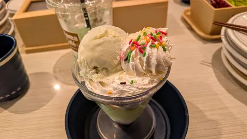 甘くて冷たい、至福のひととき