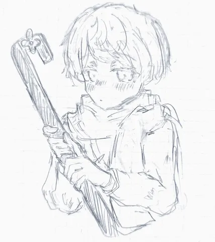 木槌を抱く静かな瞬間