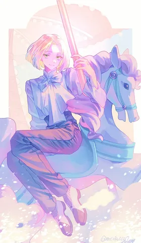 光と幻想のメリーゴーランド
