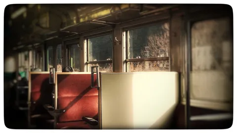 レトロ列車の特等席