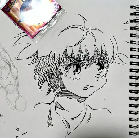 描きたてホヤホヤ、アングルが最高！