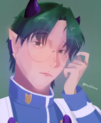 デビル風？クールな眼鏡男子