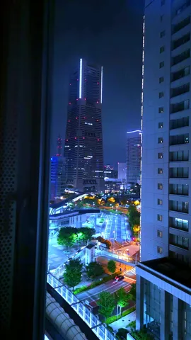 夜景に浮かぶ光の迷宮
