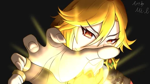迫る、光の魔法
