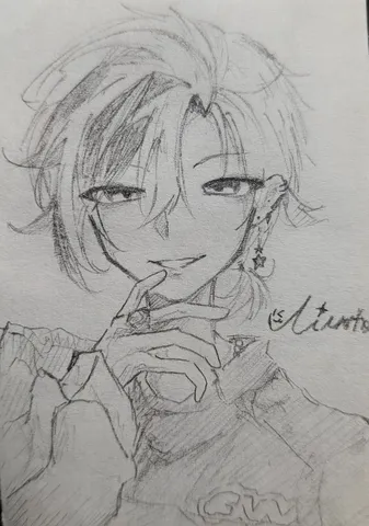 思慮深げな眼差しにドキッ