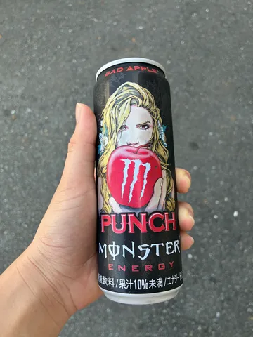 ちょい悪リンゴとモンスターエナジー