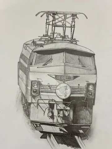古豪EF66 53号機、鉄路に立つ