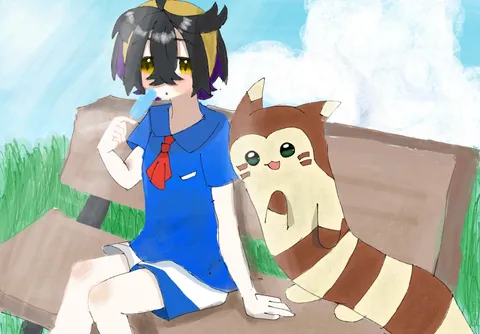 暑い日はやっぱりアイス！
