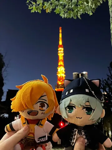 東京タワーとふたりのお供