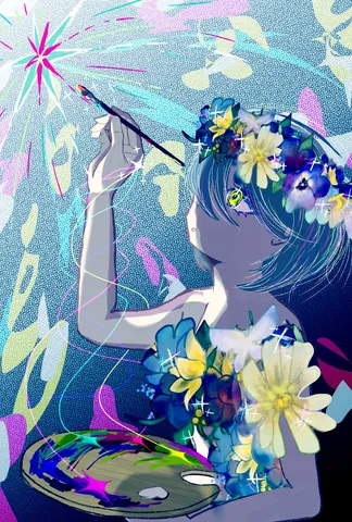 描かれる色の宇宙