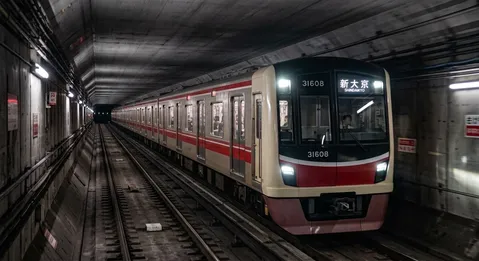 地下を走る静かな刻